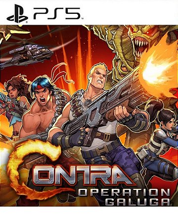 Contra Operation Galuga PS5 Mídia Digital