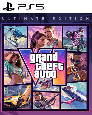 GTA 6 Grand Theft Auto VI Premium Edition PS5 Mídia Digital