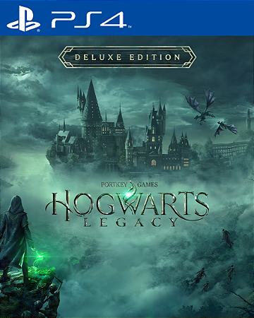 Hogwarts Legacy Edição Deluxe PS4 Mídia Digital