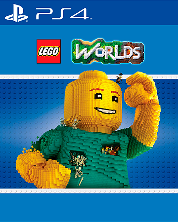 LEGO WORLDS PS4 MÍDIA DIGITAL