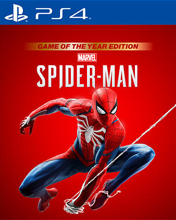 Marvels Spider-Man Game of the Year Edition PS4 Mídia Digital