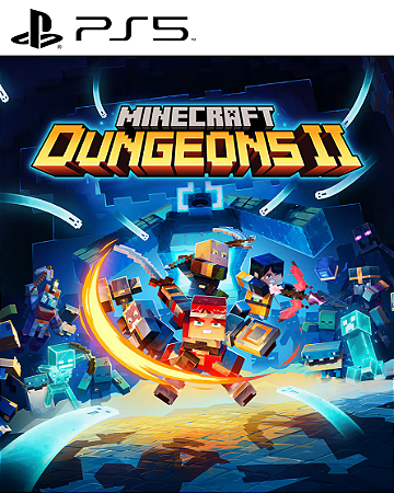Minecraft Dungeons II PS5 Mídia Digital