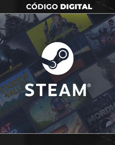 Cartão Gift Card Steam Brasil