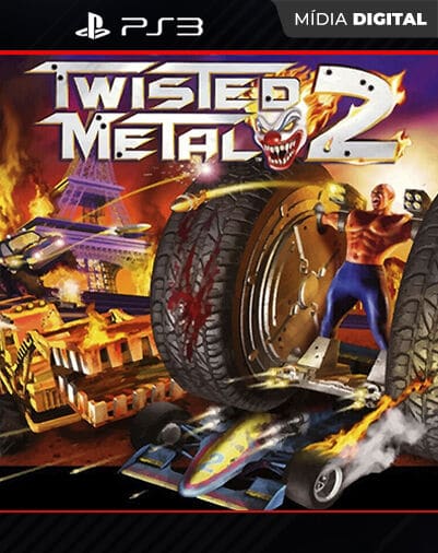Twisted Metal 2 (PS1 Classic) Playstation 3 Mídia Digital