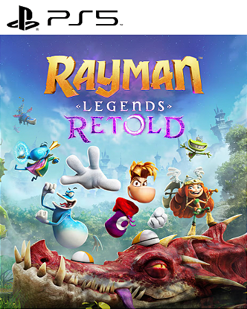 Rayman Legends Retold PS5 Mídia Digital