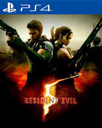 RESIDENT EVIL 5 Ps4 Mídia Digital