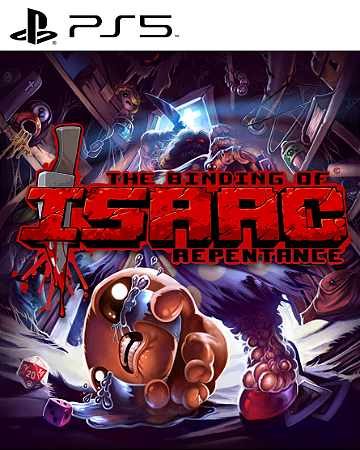 The Binding of Isaac Repentance PS5 Mídia Digital
